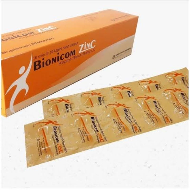 Bionicom Zinc / Multivitamin / Daya Tahan Tubuh / Mineral / Zinc