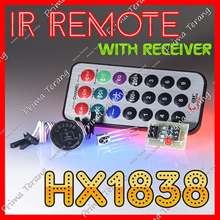 HX1838 Remote Control IR Module Infrared Modul Remot HX 1838 Arduino