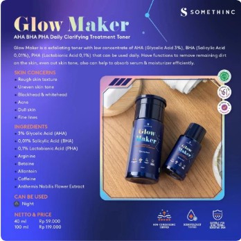 [SALE] SOMETHINC Glow Maker Toner