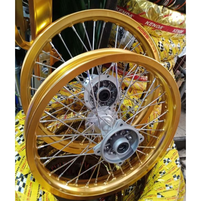 paket velg set klx ring 17 ukuran 185/215