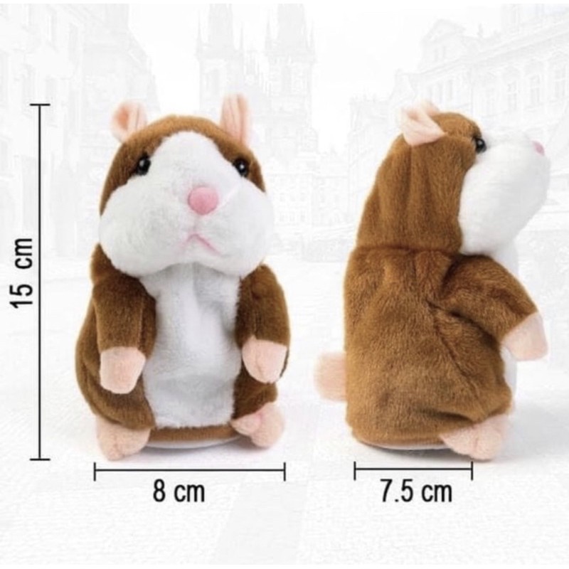 Boneka Hamster Talking - Boneka Hamster Bicara