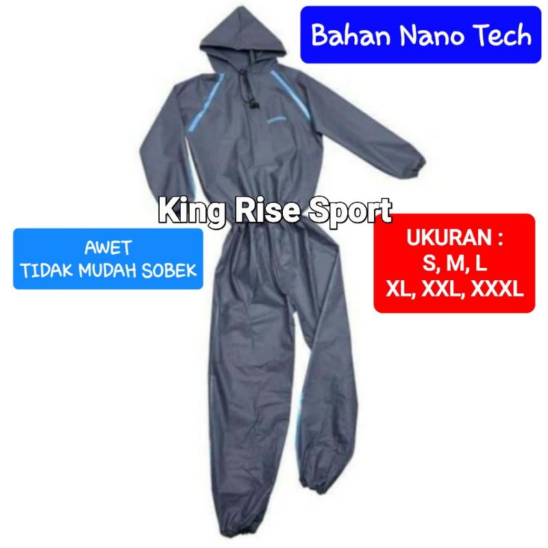 Kettler Nanotrax Sauna Suit/ Exercise Suit/ Baju Stelan Sauna