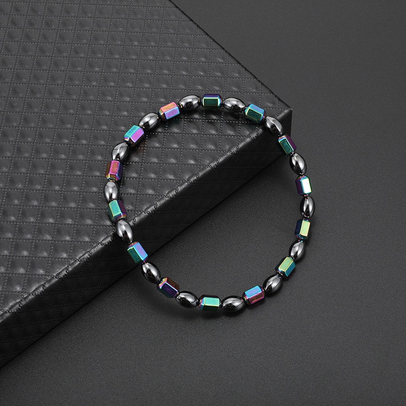 Gelang Kaki Manik-Manik Gallstone Warna-Warni Anti Selulit Untuk Pria Dan Wanita
