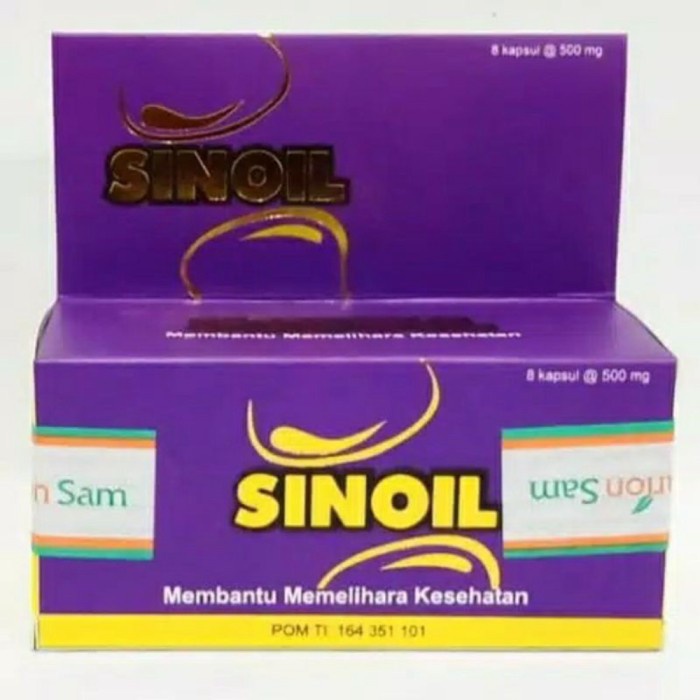 SINOIL KAPSUL (1 BOTOL isi 8 KAPSUL)