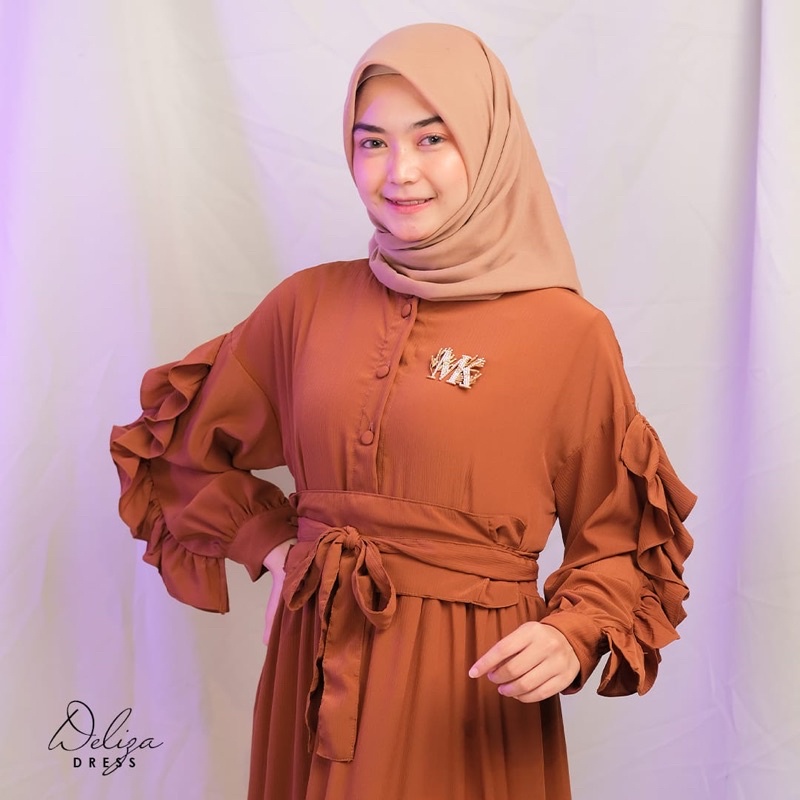 Deliza dress / deliza dress mk / miss kami hijab / deliza miss kami / dress miss kami