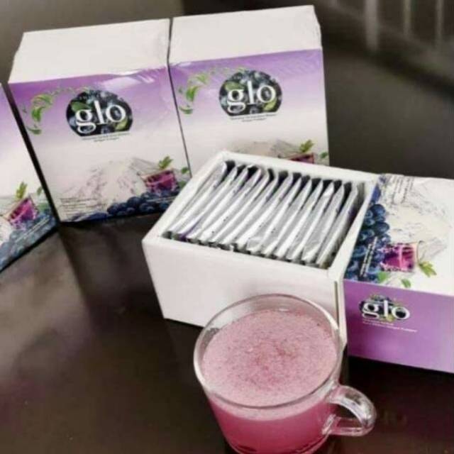 

PROMO 3 free 1 box Shigeru GLO minuman serbuk kolagen blueberry