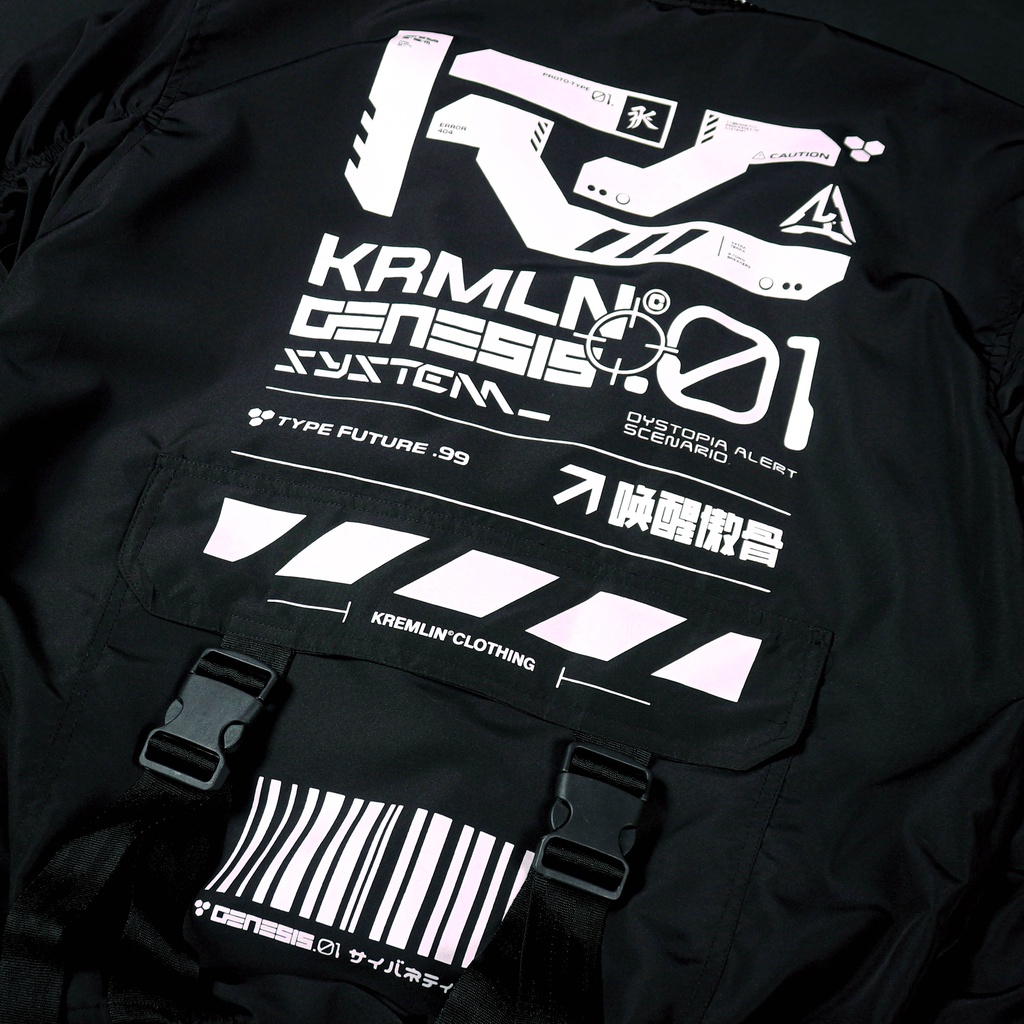 TERBARU KREMLIN Bomber jacket - Genesis Black
