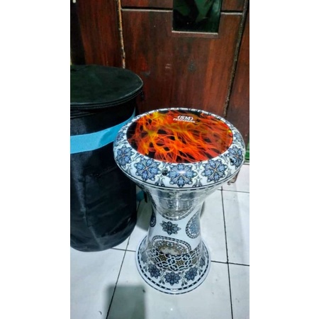 darbuka Murah 9 inc mika Api