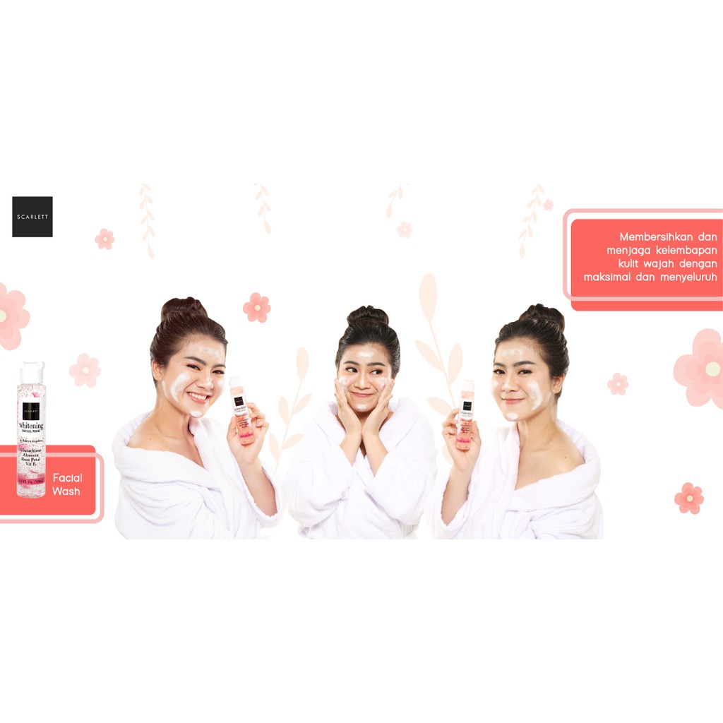 SCARLETT WHITENING All Varian by Felicya Angelista Original BPOM