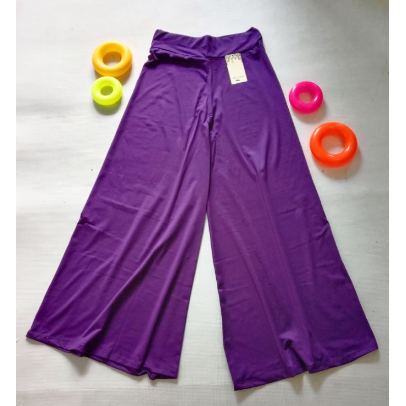Celana panjang Kulot Wanita Spandex Payung dewasa