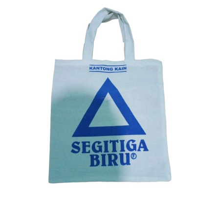 TOTEBAG SEGITIGA BIRU&quot;