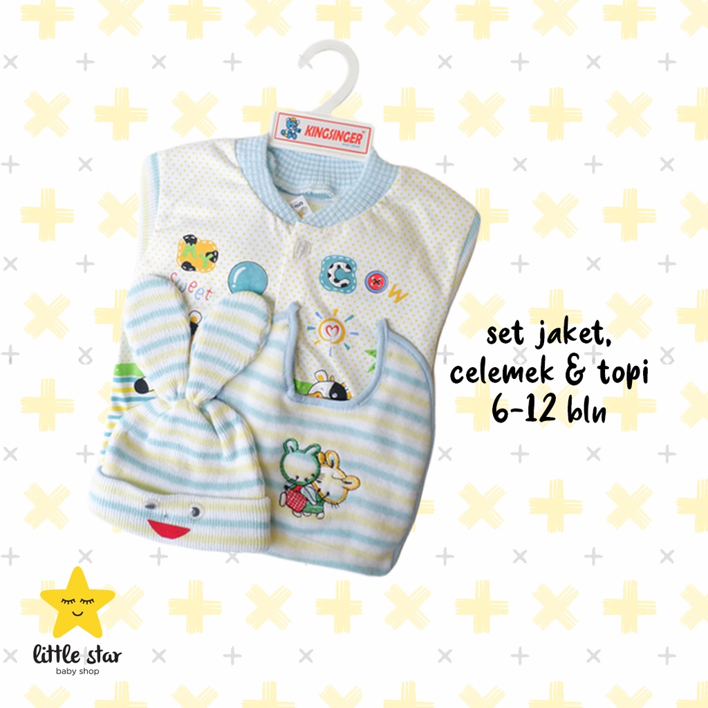 King Singer - Set Jaket Anak Bayi | Setelan Jacket Bayi Cowok Cewek | Baby Boy Girl