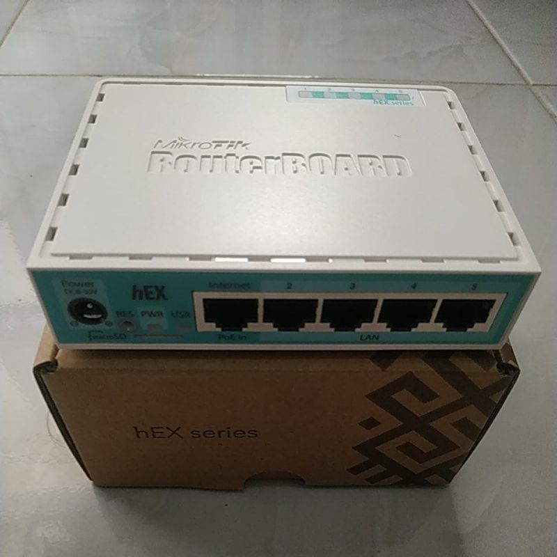 Mikrotik RB 750Gr3 hEX Full Setting Hotspot Ppoe Voucher