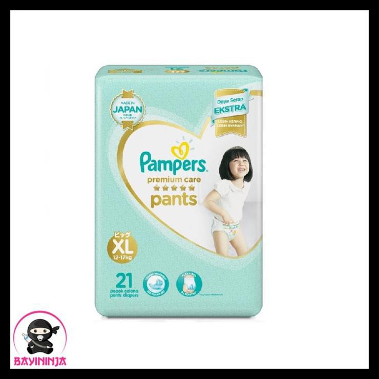 TERMURAH PAMPERS Premium Care Pants Celana XL21 / XL 21