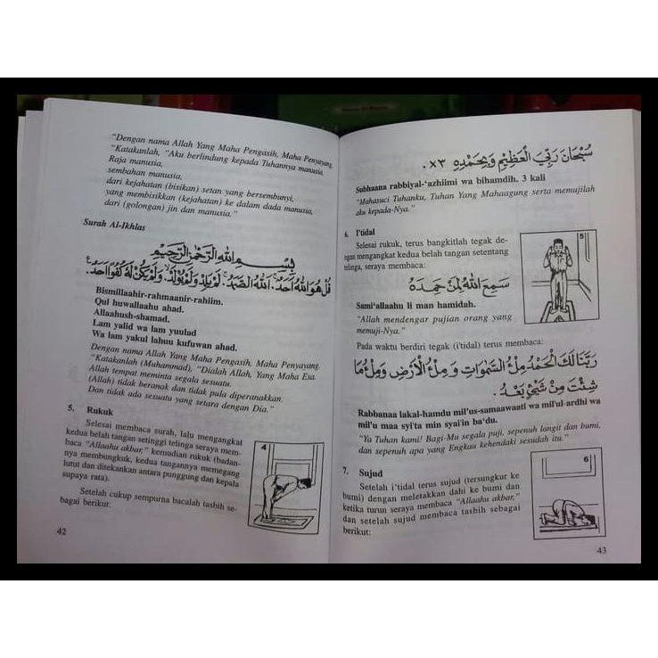 Jual Buku Tuntunan Shalat Lengkap Panduan Praktek Sholat Kertas Hvs Shopee Indonesia