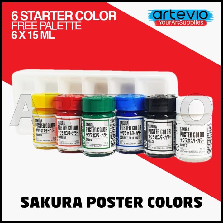 

Sakura Cat Poster Starter Set 6X15Ml