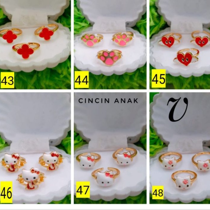 Xuping Perhiasan Cincin Anak C273