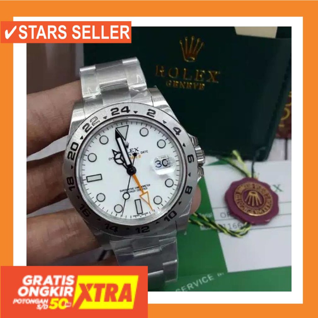 JAM TANGAN GROSIR MURAH LELAKI ANTI KARAT AIR LAKI / Jam tangan pria Rolex submarine automatic