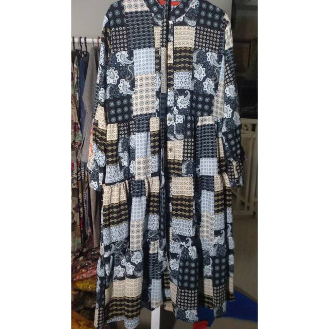 Tunik/outer tali ful kancing