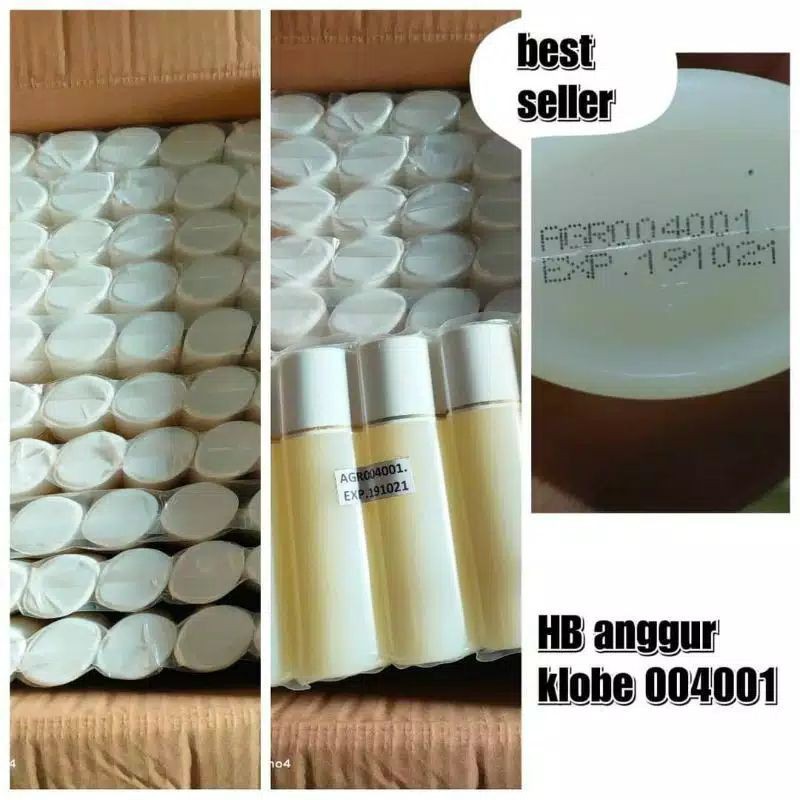 HB whitening malam anggur racik klobe original