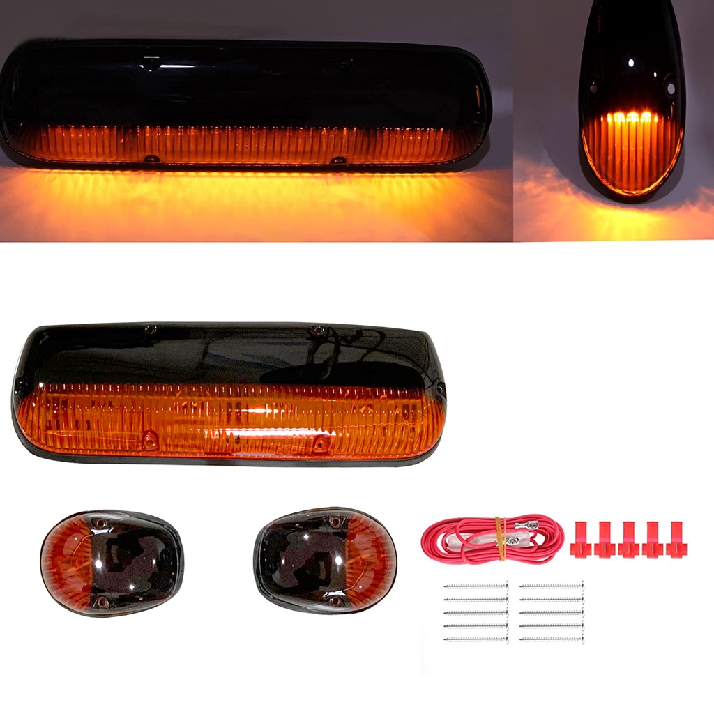 Led Roof Top / Lampu LED Atas Atap Cab Amber Asap untuk Truk Pickup