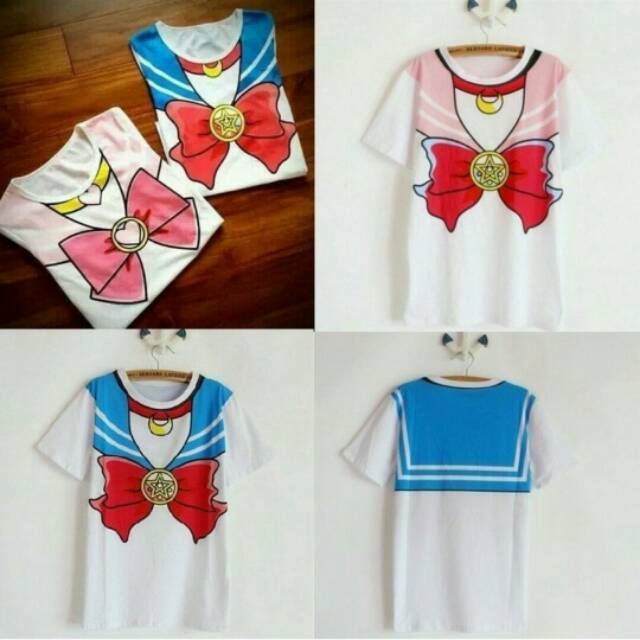 Kaos kostum sailor moon import chibusa unagi baju sailormoon cewek dewasa