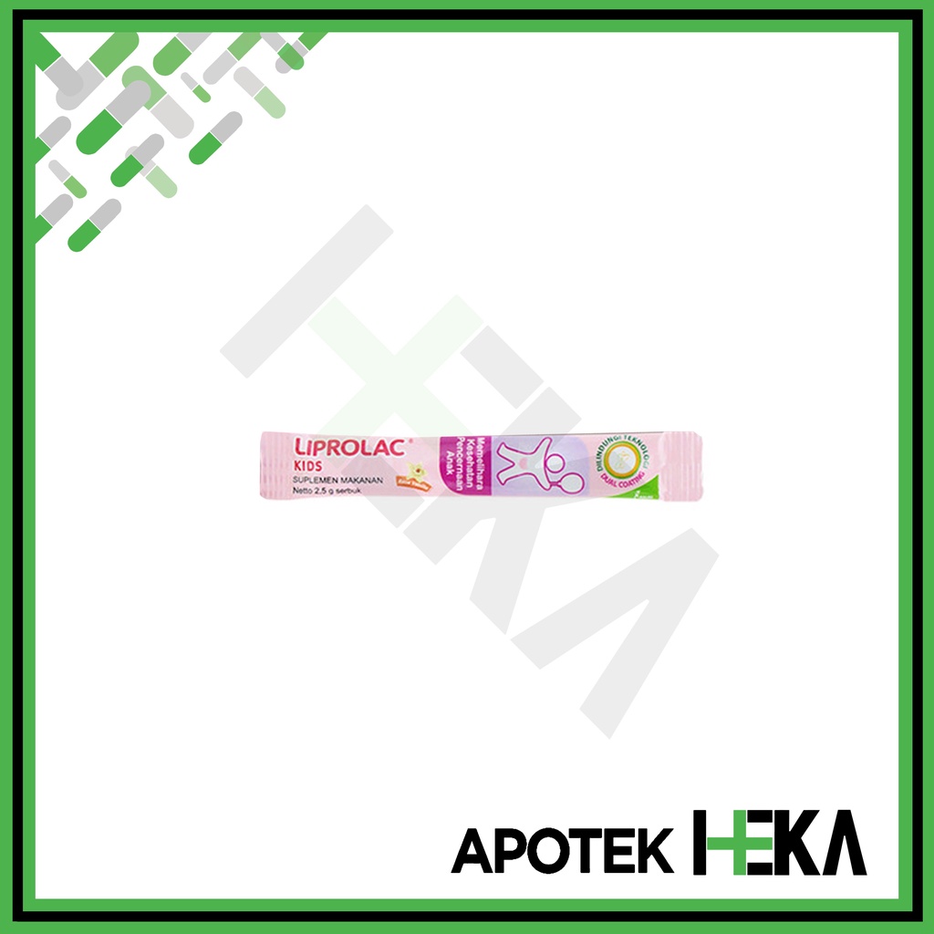 Liprolac Kids Suplemen Makanan - Untuk Kesehatan Pencernaan 1 sachet (SEMARANG)