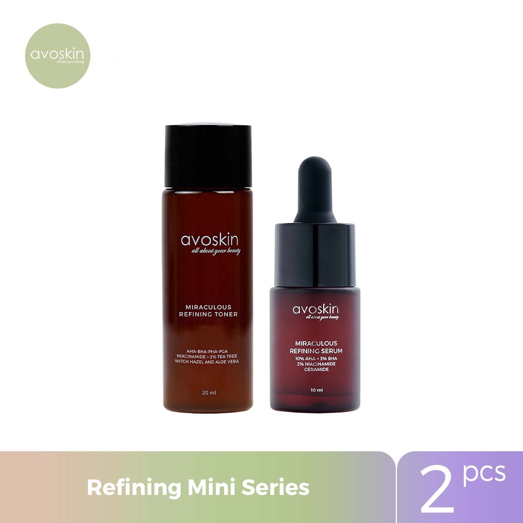 ★ BB ★ AVOSKIN Miraculous Refining Series Travel Kit