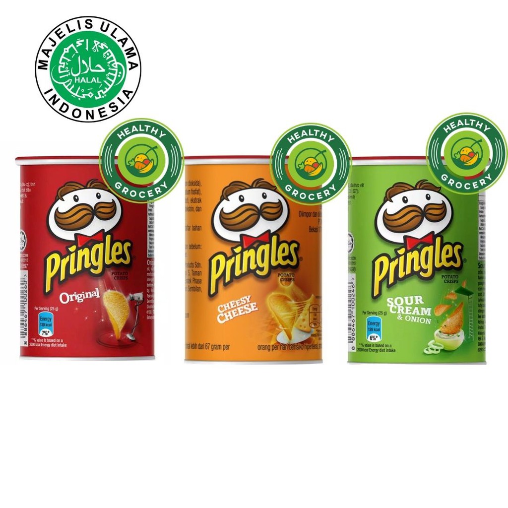 

Pringles Potato Chips ALL VARIAN 42 gr Original / Sour Cream / Cheese