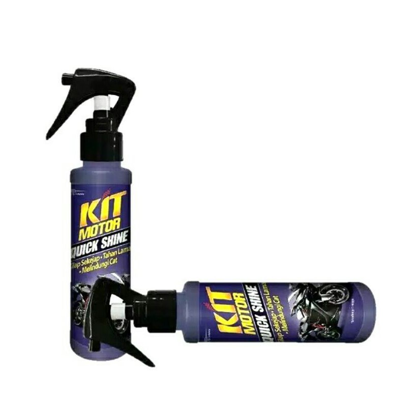 KIT MOTOR QUICK SHINE 100ml Kilap Sekejap