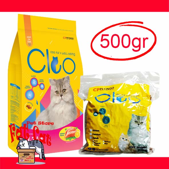 cleo salmon CLEO Adult SALMON makanan kucing REPACK 500gram