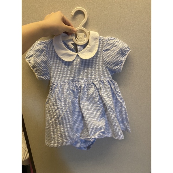 h&m dress baby girls blue