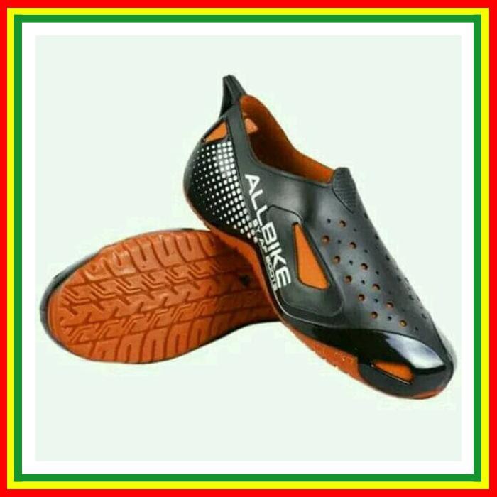 Sepatu Boots Original All Bike Boots ~ Sepatu All Bike Orange Ap Boots Hujan Allbike 100% Original