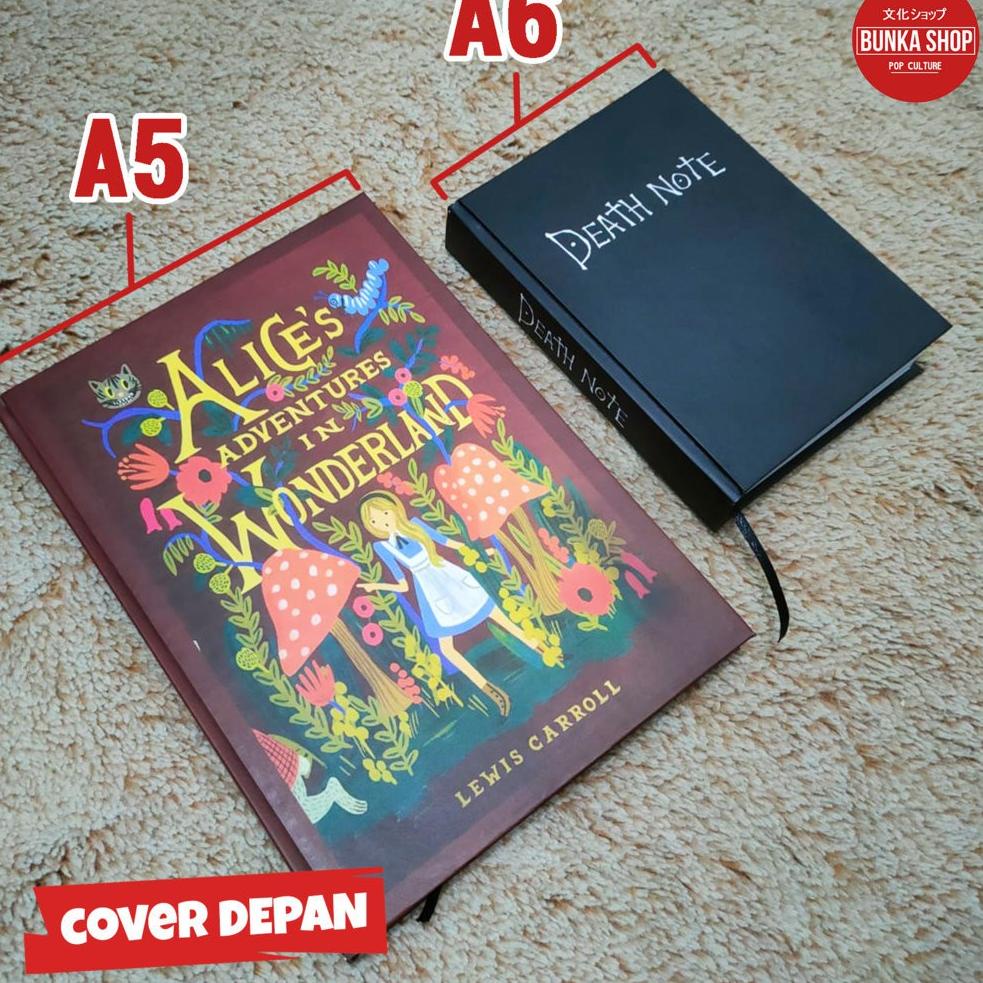 

[KODE PRODUK GKFOZ8265] Note Book Anime Death Note Hardcover Buku Tulis Catatan Note Agenda Planner