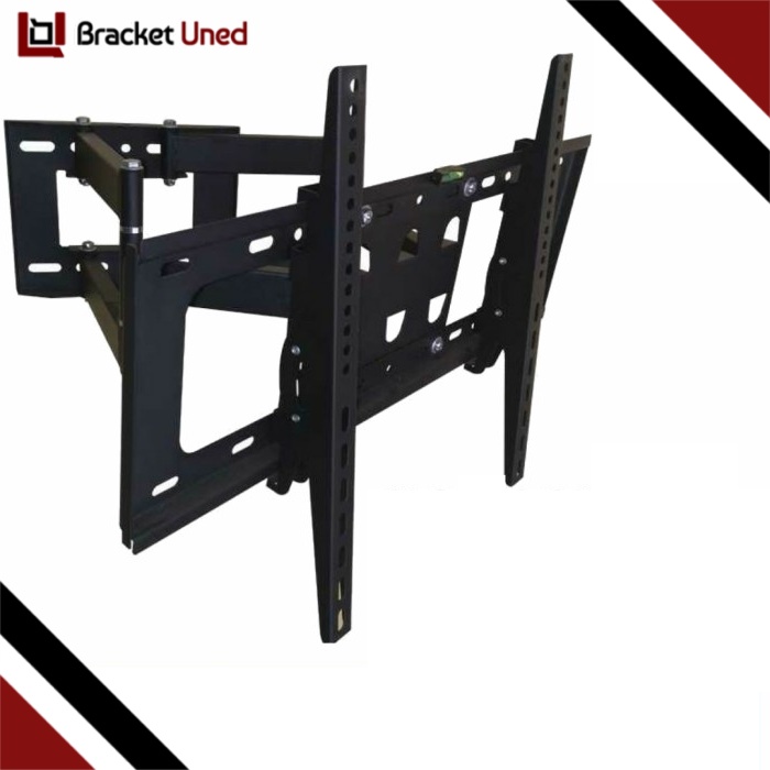 Braket/Breket/bracket TV LED LCD 49 50 55 60 65 70 inci Swivel 6 Arah Import Full Motion Cantilever Mount