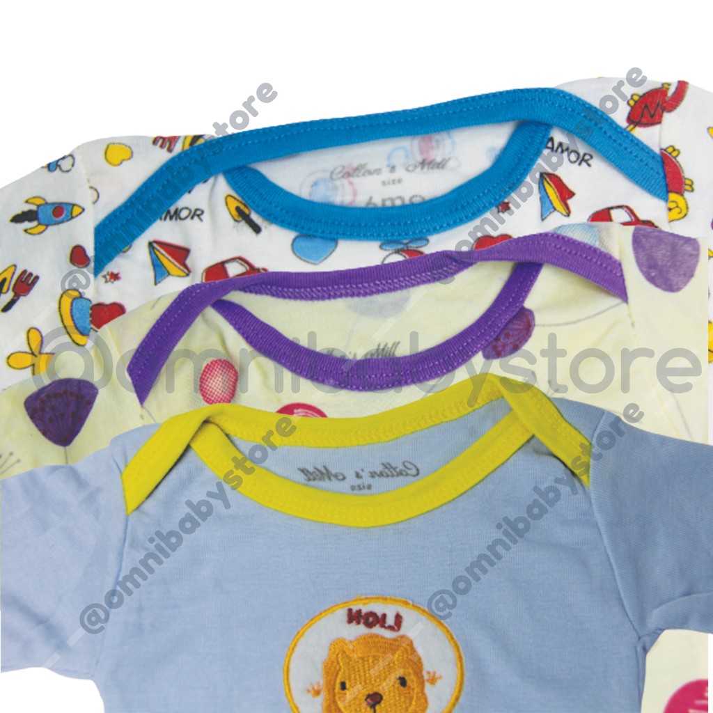 cotton's mill jumper lengan panjang bayi laki-laki/bayi perempuan 5in1 (SNI)