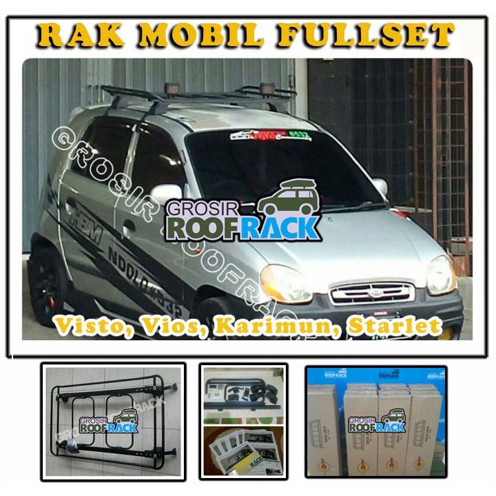 Rak Mobil Visto Vios Brio Yaris Katana Karimun Sedan Starlet Grandmax Luxio Mazda Interplay Ayla Agy