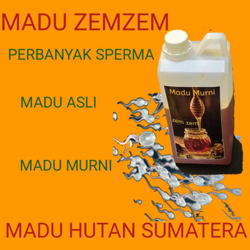 

Memperbanyak Sperma Madu ZEMZEM Madu Murni Madu Asli Madu Hutan Sumatera 1000gr