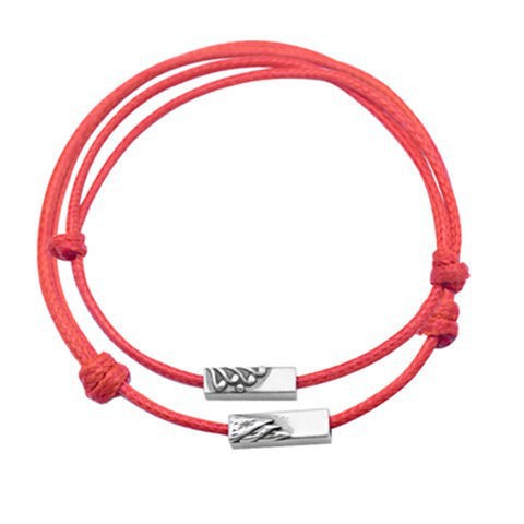 2 Pcs Gelang Magnet Couple Gelang etnik bead Tali Attract Braided Bracelet untuk Pasangan-14