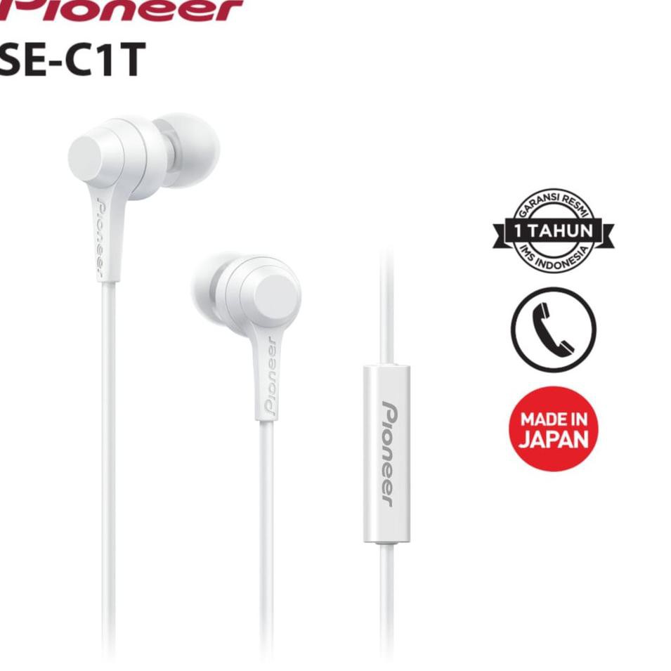 Y9A Pioneer Earphone In Ear (SE-C1T) ✢ ☿