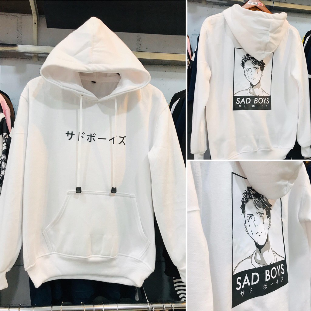 Sweater SAD BOY Black and White