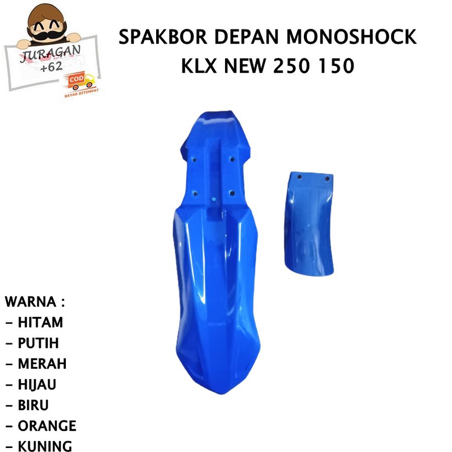 SPAKBOR SET KLX NEW 150 250 DTRACKER DEPAN COVER LUMPUR MONOSHOCK D TRACKER