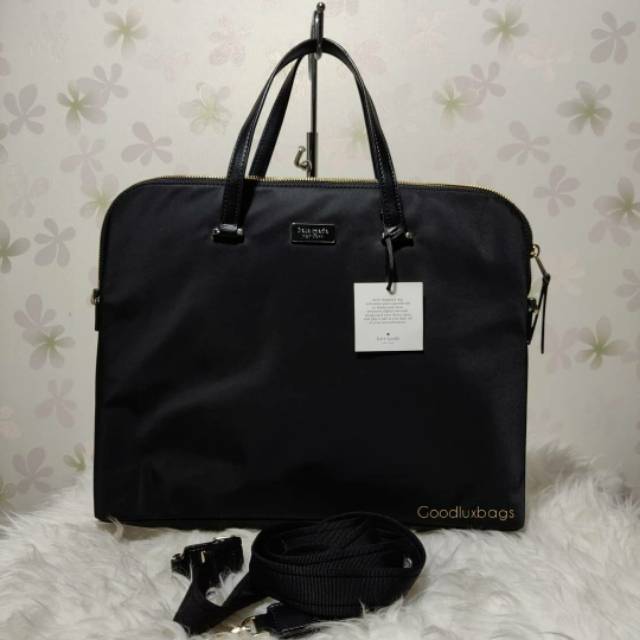 ORIGINAL Tas Kate Spade Katespade Dawn Laptop Bag Black