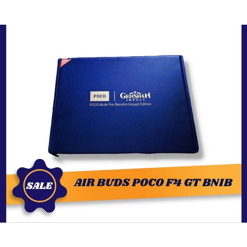 Free bundling Poco F4 GT Air buds Pro Genshin Impact edition