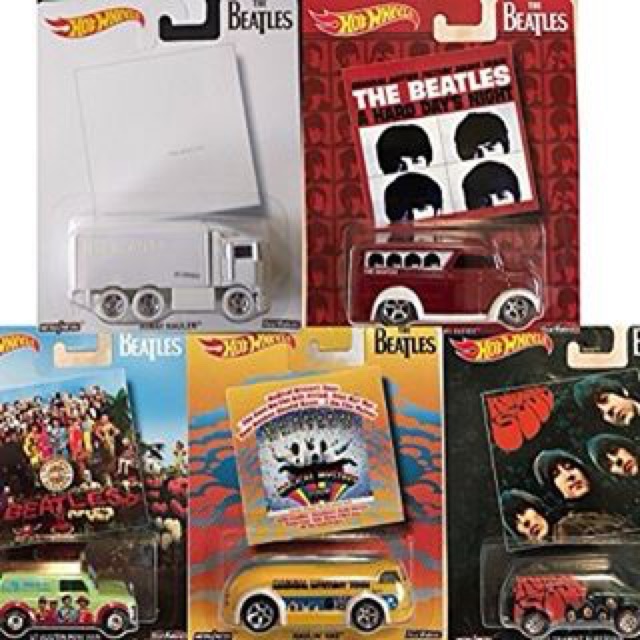 Hotwheels the beatles pop culture 2017 