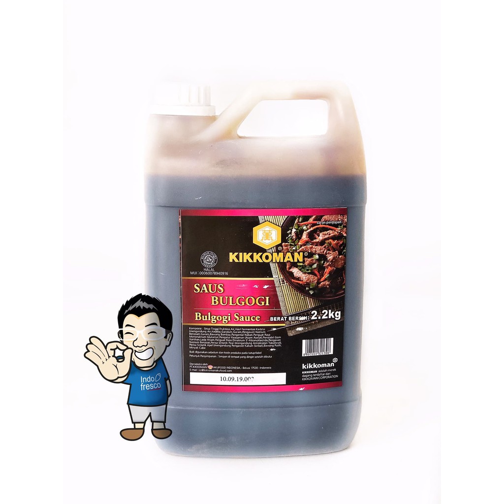 

PROMO KIKKOMAN BBQ BULGOGI SAUCE- SAUS BULGOGI JERIGEN 2L TERMURAH