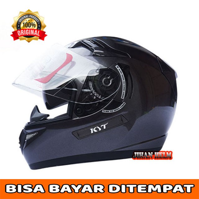 HELM KYT / HELM KYT FULL FACE K2 RIDER GUNMETAL TERMURAH