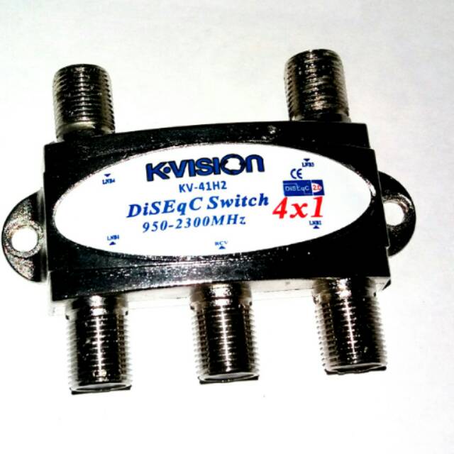 Diseq switch 4x1 k-vision 4in1