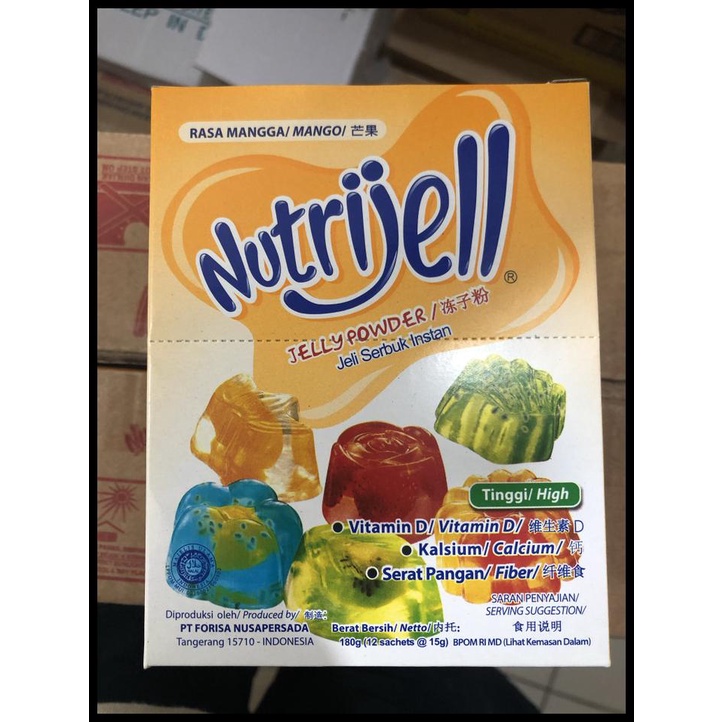 

TERBARUU!! Nutrijell Mangga 15 gr per box isi 12 pcs PROMO