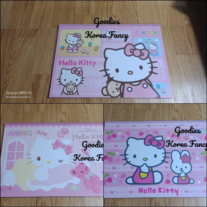 

Jualan Buku Gambar Spiral Hello Kitty Ori Korea Ready Stock - Putih Trendi